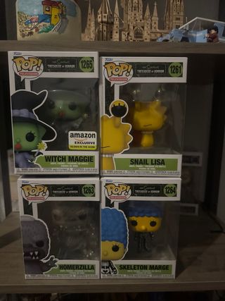 Pack 4 Funko Pop Simpsons Treehouse of Horror