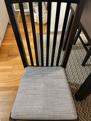 Mesa comedor extensible Ikea + 4 sillas