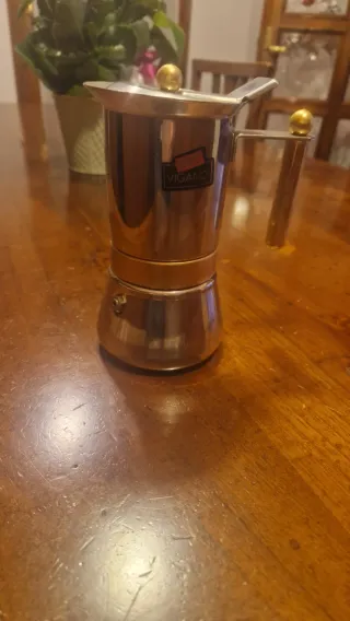 Caffettiera VEV Acciaio Inox Oro