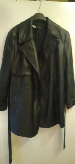 Gabardina Zara Negra