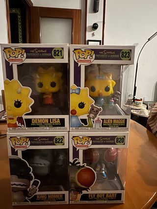 Pack 4 Funko Pop Simpsons Treehouse of Horror