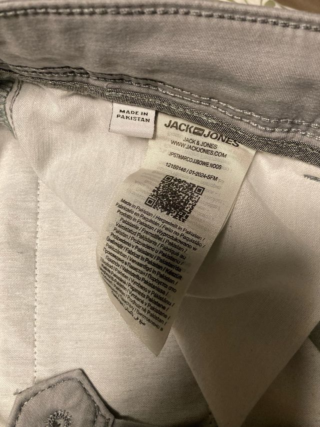 Pantalón Chino Jack & Jones Gris