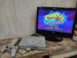 Sony PlayStation 1 PS1 Console grigia