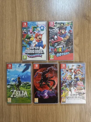 Pacchetto 5 giochi per Nintendo Switch