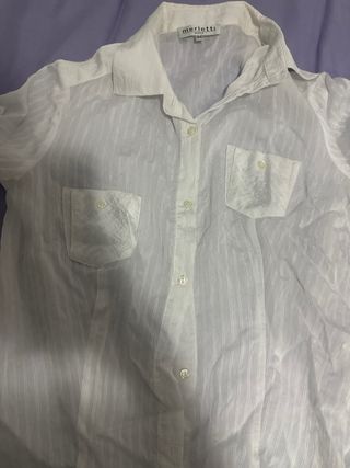 Camisa blanca Merlotti talla XXL