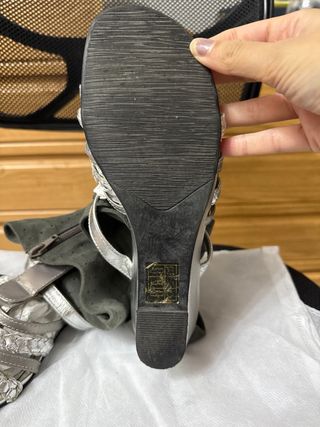 Sandalias Bachiller Talla 39 Gris/Plata