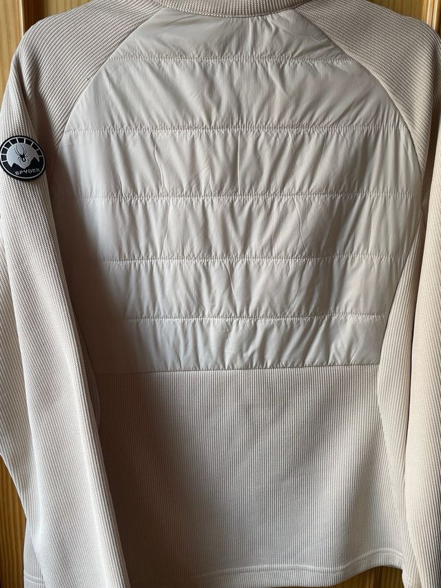 Chaqueta Spyder Beige Deportiva