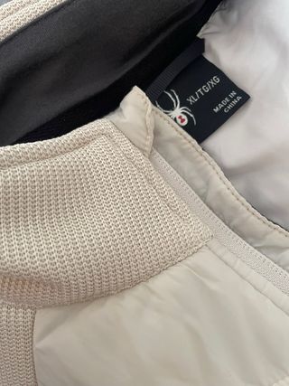 Chaqueta Spyder Beige Deportiva