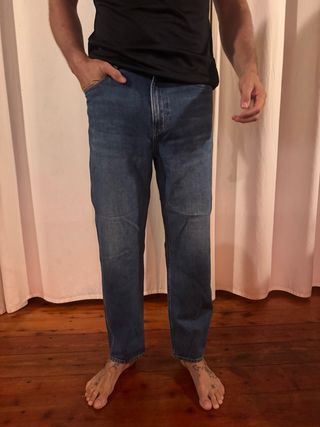 Jeans Uniqlo Uomo Blu