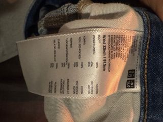 Jeans Uniqlo Uomo Blu