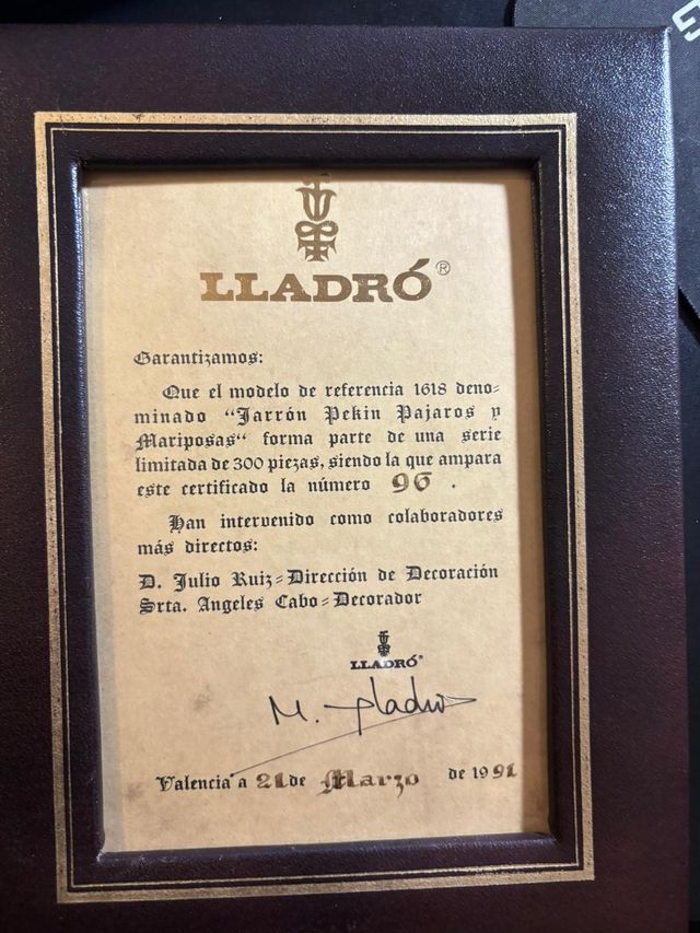 Pareja Jarrones Lladró Originales