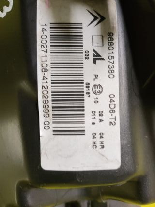 FARO DELANTERO DERECHO CITROEN C3 I