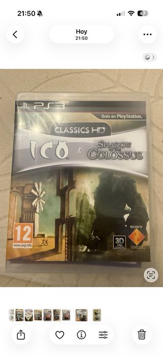 PS3 ICO & Shadow of the Colossus Classics HD
