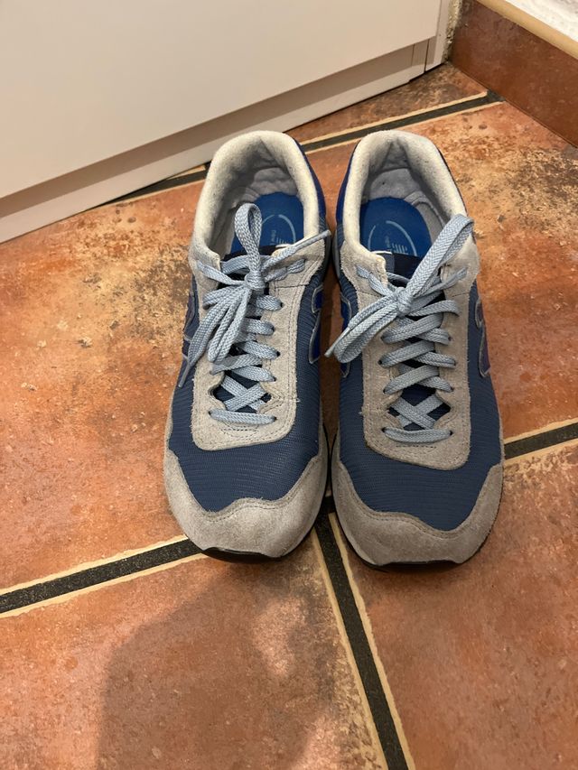 Zapatillas New Balance Azul Gris