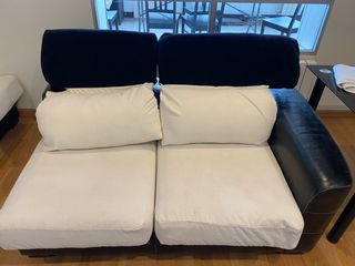 Sofá modular 2 plazas cada pieza