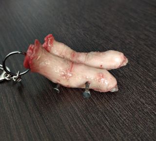 Halloween Dedos meñiques Silicona Gore Horror Fx