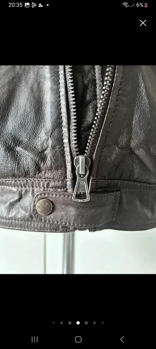 Chaqueta de piel SONNYBONO marrón