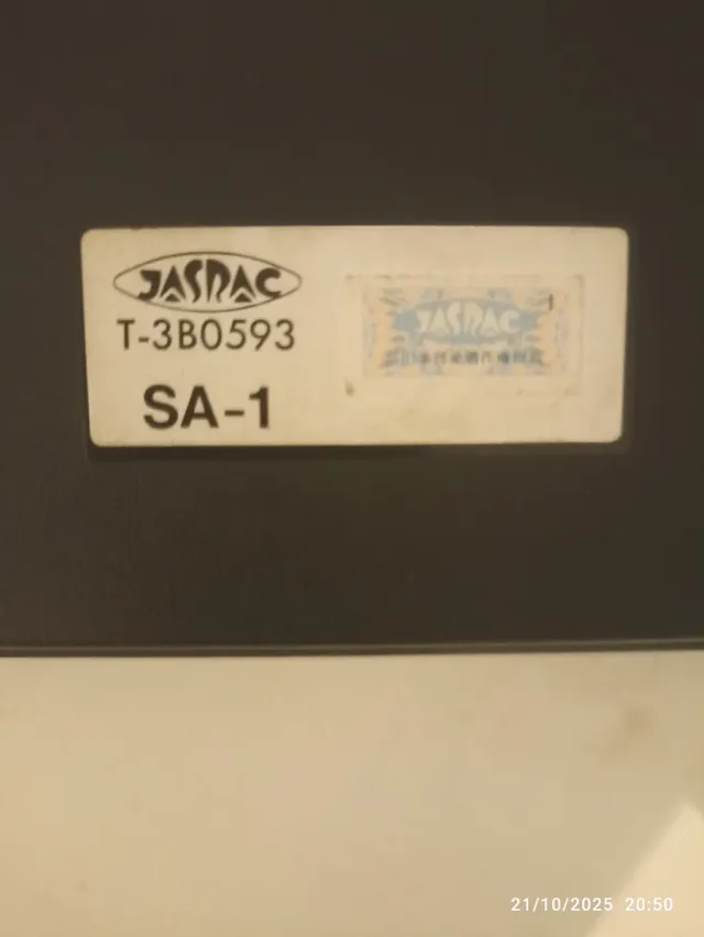 Teclado vintage Casio SA-1Tone Bank caja original.