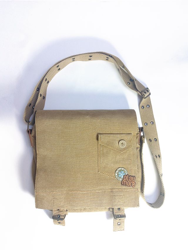 Mala Tiracolo Mensageiro Castanha