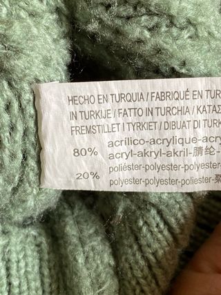 Suéter Stradivarius Talla S Verde