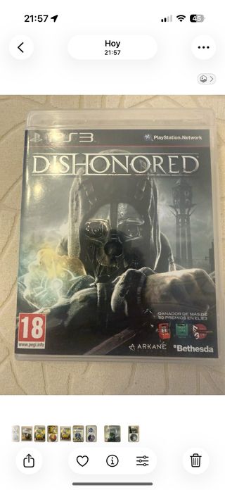 Dishonored PS3
