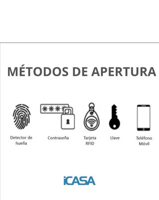 ICASA Cerradura Inteligente HC-E010