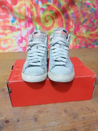 Nike Blazer Mid 36 Rosse Bianche