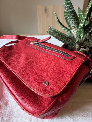 Borsa Carpisa rossa capiente