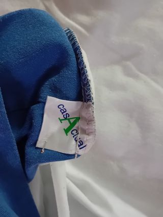 Funda nórdica cama 90 - Azul y blanco