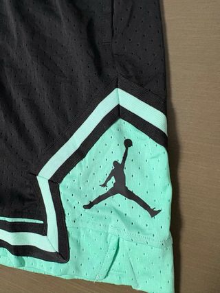 Pantalones Cortos Jordan Negro/Verde Talla L