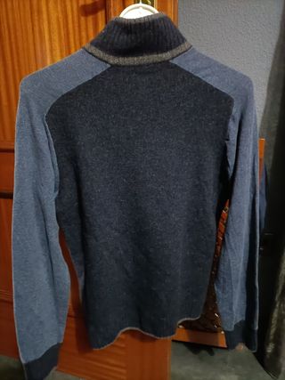 Jersey Zegna Hombre Talla M Media Cremallera