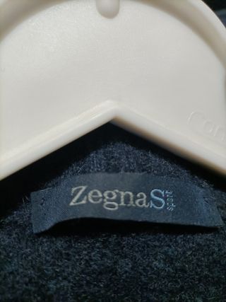Jersey Zegna Hombre Talla M Media Cremallera