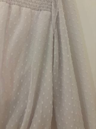 Blusa blanca manga larga