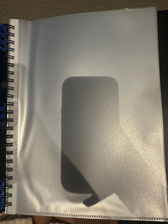 Carpeta fundas negra (40 fundas)