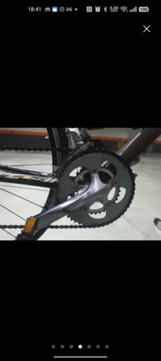 Bicicleta de carretera carbono