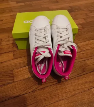 Scarpe Adidas Bambina Bianche e Rosa