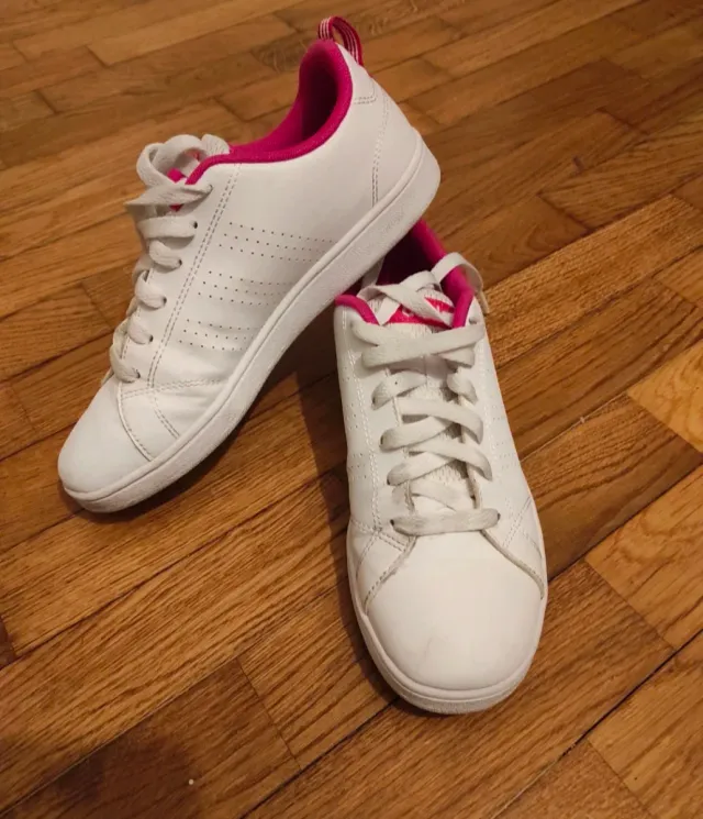 Scarpe Adidas Bambina Bianche e Rosa