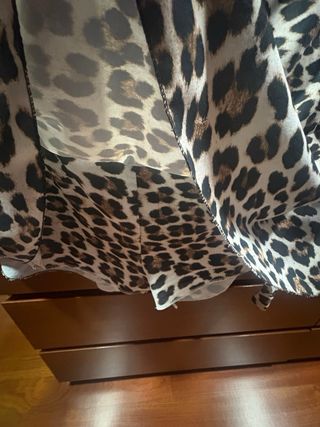 Falda pantalón estampado leopardo
