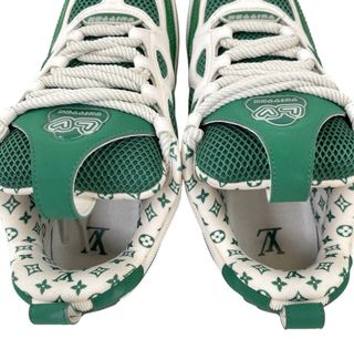 Louis Vuitton LV Skate Sneakers Verdi Bianche