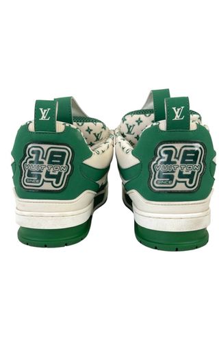 Louis Vuitton LV Skate Sneakers Verdi Bianche