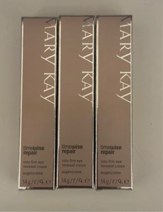 3 uds Crema Ojos TimeWise Repair Volu-firm MaryKay
