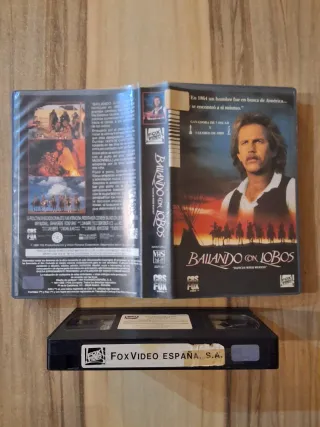 VHS Bailando con Lobos (Kevin Costner)