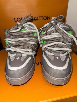 Louis Vuitton LV Skate Sneakers Grigio Verde