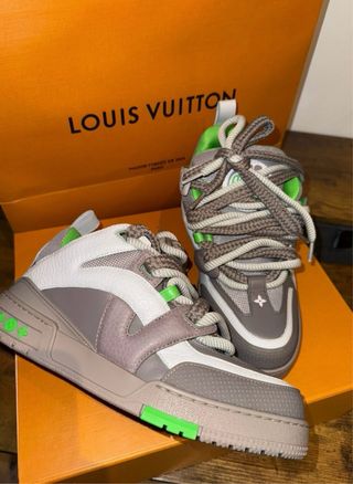 Louis Vuitton LV Skate Sneakers Grigio Verde