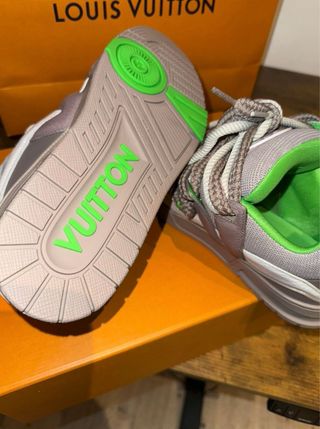 Louis Vuitton LV Skate Sneakers Grigio Verde