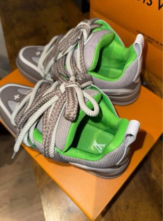 Louis Vuitton LV Skate Sneakers Grigio Verde