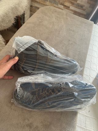 Zapato de seguridad marrón