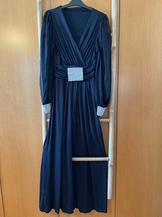 Mono largo fiesta con pedrería