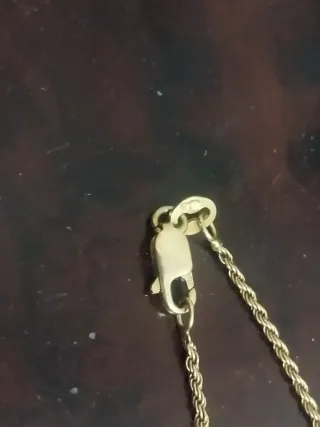 Cadena Oro 18k pesa 4.8gr mide 45cm