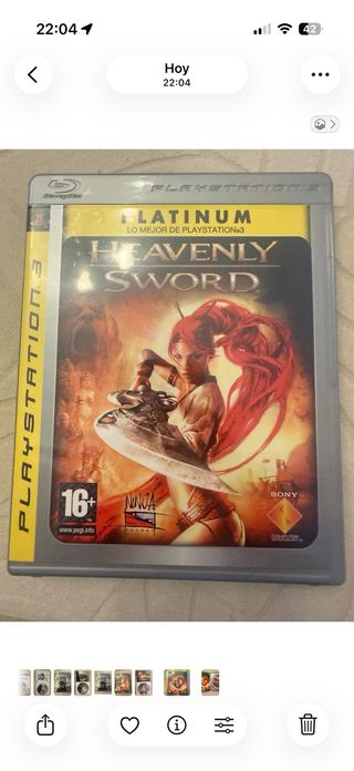 Heavenly Sword Platinum PS3
